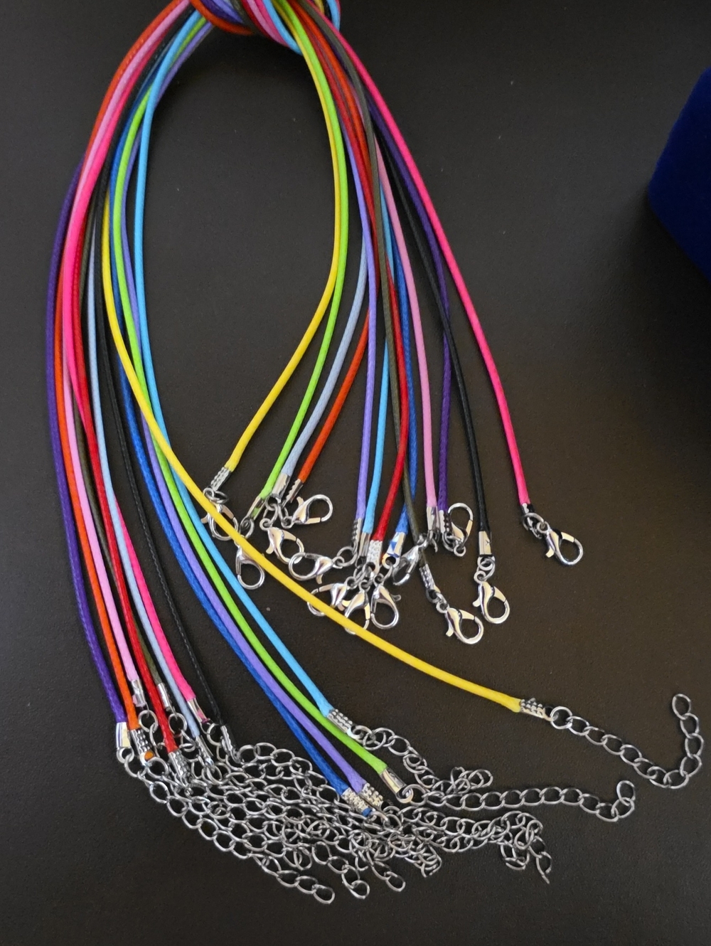 Get All! Leather Wax Coated Necklaces Get At LEAST Dozen Colors As Shown